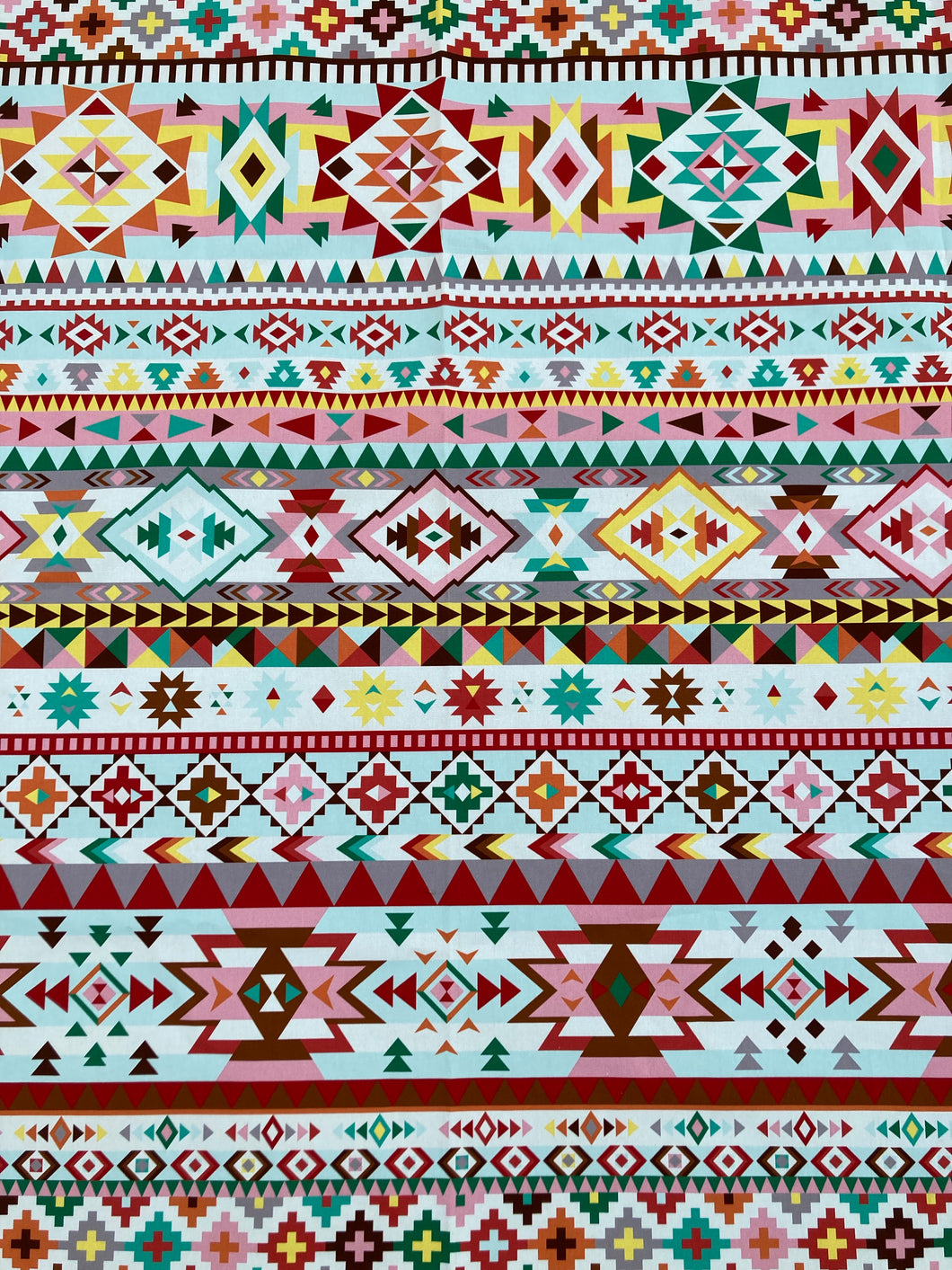 Cotton Tribe Pattern DIY Soft Fabric for Custom Sneaker