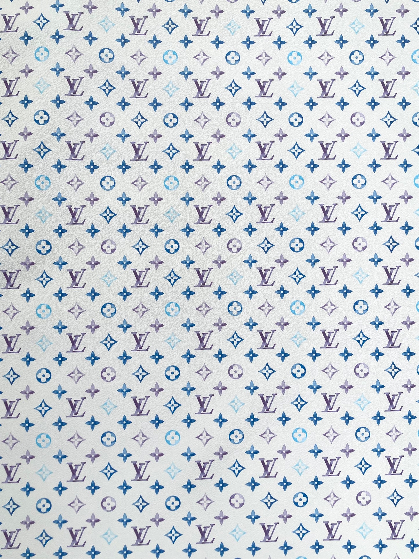 Regular Size Watercolor LV Custom Vinyl for DIY Crafts