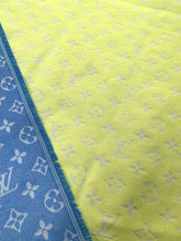 Load image into Gallery viewer, Fresh Yellow Summer LV Cotton Fabric for Clothing