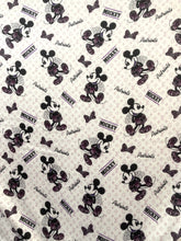 Load image into Gallery viewer, Satin Fabric Mickey Mouse LV Satin for DIY Custom Upholstery