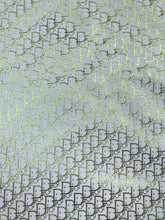 Load image into Gallery viewer, Handmade Crafts Fabric Green Shiny Dior for Custom Sewing