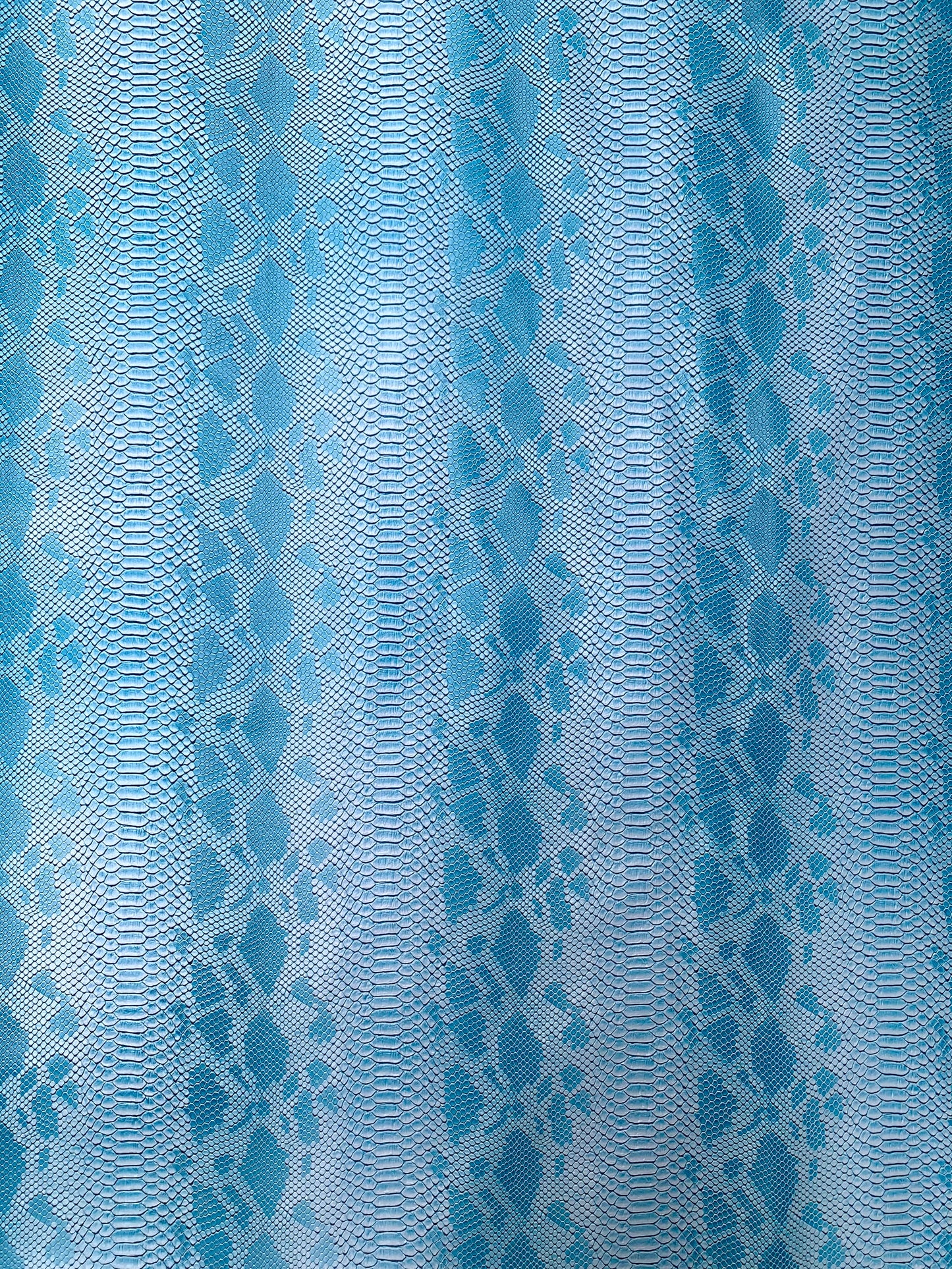 Artisanat Cool Summer Blue SnakeSkin Vinyl pour bricolage fait main