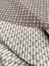 Load image into Gallery viewer, Crafts Sewing Stripe Jacquard Cotton LV Fabric for Handmade Clothing