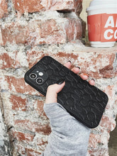 Load image into Gallery viewer, COACH Classic Logo Leather Sculpture Craft iPhone Case.