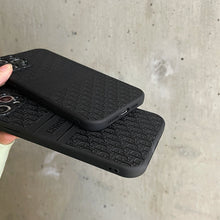 Load image into Gallery viewer, Christian Dior Black iPhone Case.