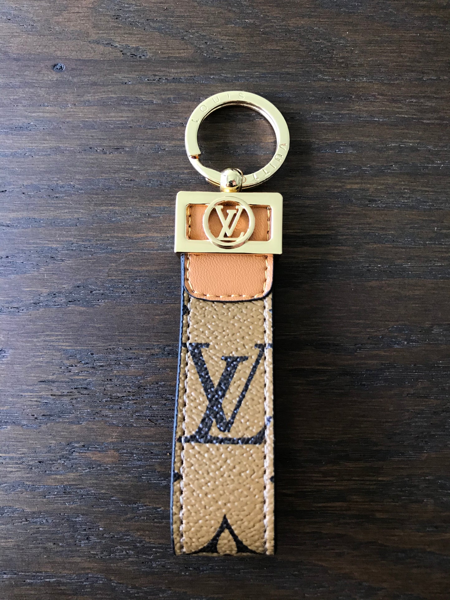 Class LV Monogram Key Holder Bag Charm