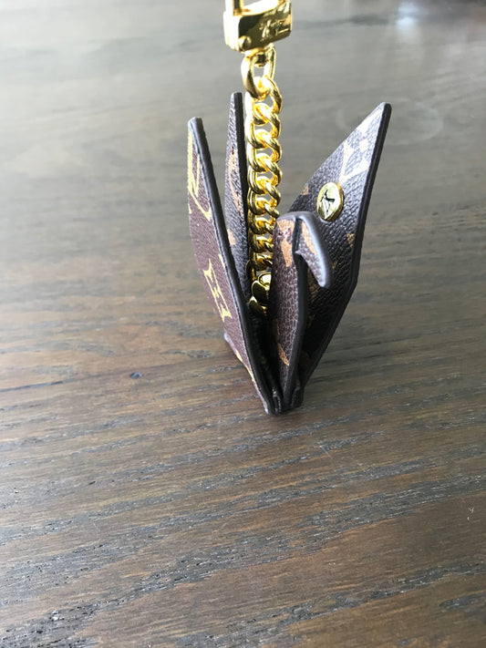 Trending LV Leather Crane Bag Charm