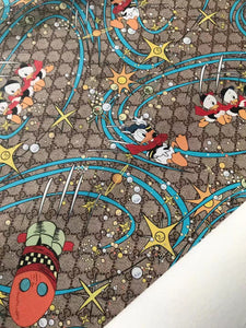 Gucci Cartoon Disney Donald Duck Leather for Bag