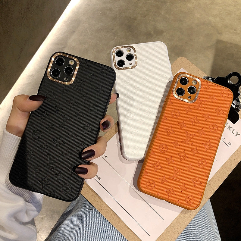 LV Leather Candy Colors Fantasic iPhone Cases