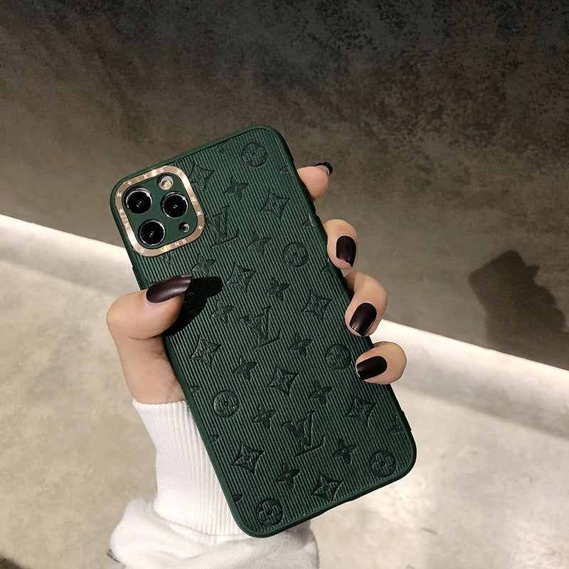 LV Leather Candy Colors Fantasic iPhone Cases