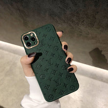 Load image into Gallery viewer, LV Leather Candy Colors Fantasic iPhone Cases