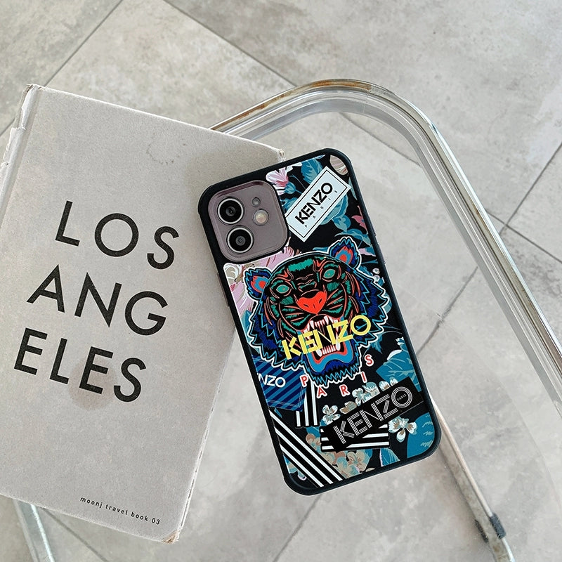 Coques iPhone en silicone KENZO Fashion.