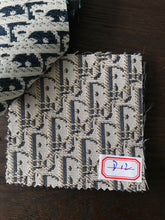 Load image into Gallery viewer, Classic Dior Fabric Jacquard Designer for Shoe Custom and Bag Fabric sold by Yard