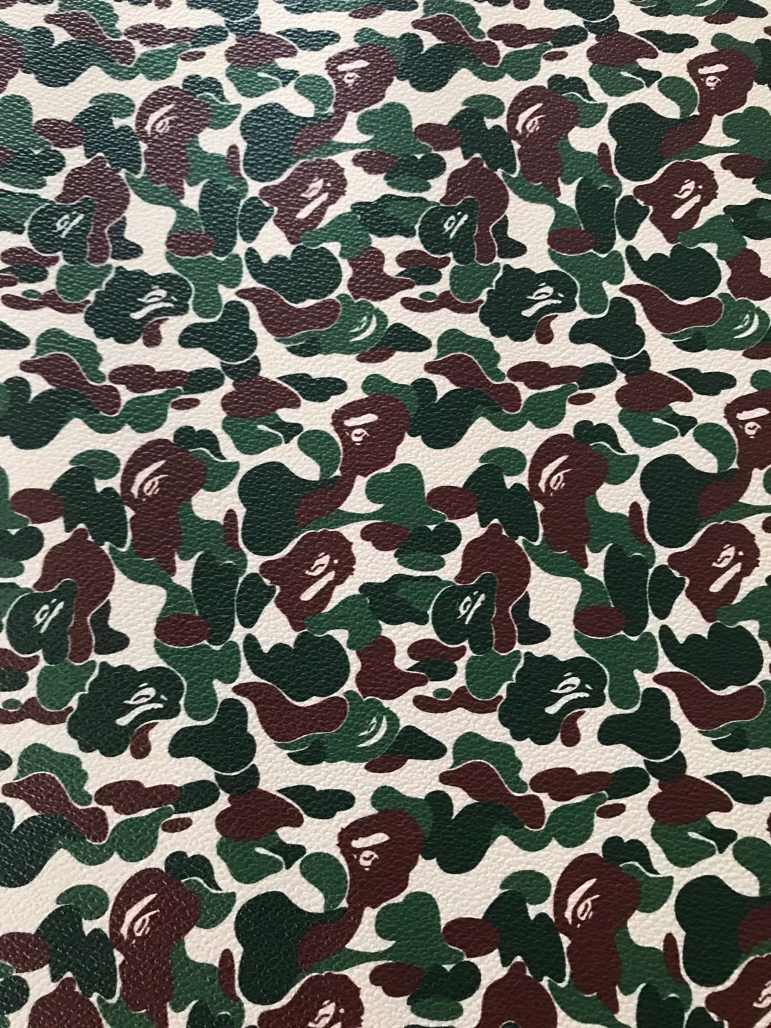 Green Bape Leather