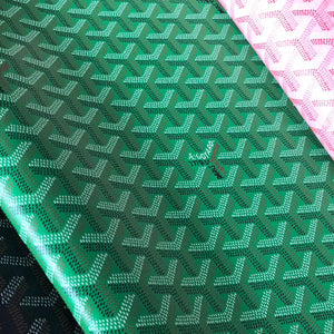 Best Quality Original Goyard Wallet Leather Fabric for Bag by Yard