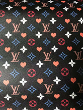 Load image into Gallery viewer, Trending LV Heart Leather Fabric for Bag