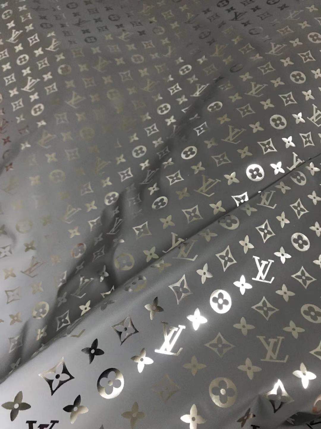 Reflective Sliver LV Custom Fabric