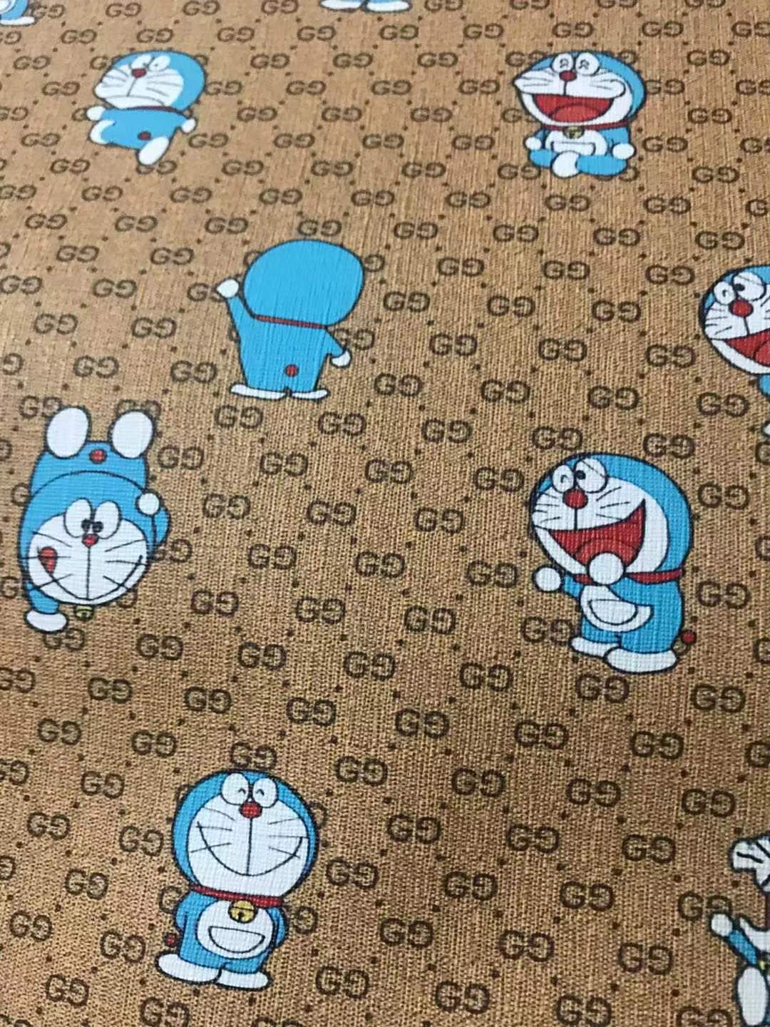 Gucci Doraemon Ledervinyl für Taschenschuhe nach Maß