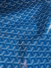 Load image into Gallery viewer, Deep Blue Goyard Premium Quality for Custom and Bag Sold by Yard