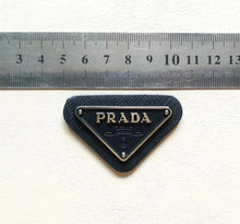 Load image into Gallery viewer, Prada Patches Metal Badges