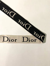 Load image into Gallery viewer, Cream Dior Letter Elastic Straps