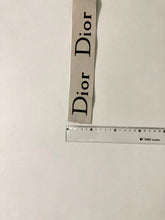 Load image into Gallery viewer, Cream Dior Letter Elastic Straps
