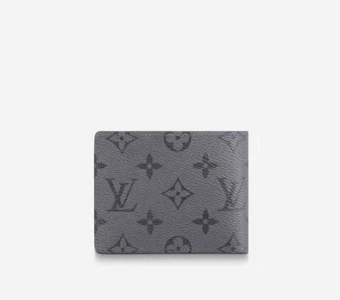 Premium Grey Black LV Leather for Wallet Custom Sneakers