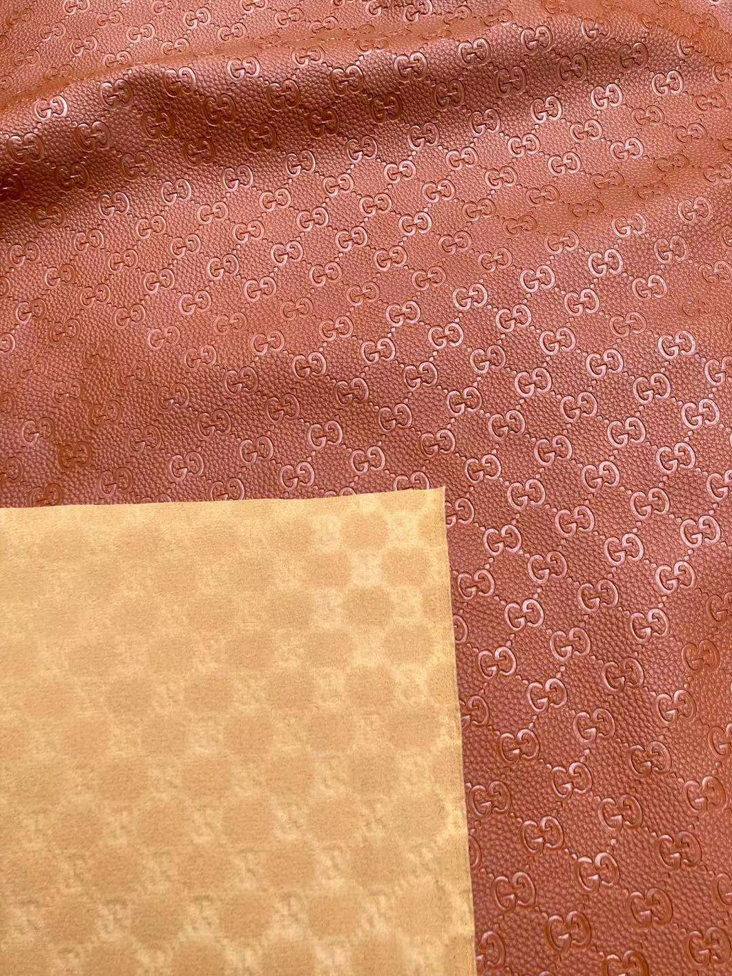 Soft Brown Gucci Leather for Car Upholstery