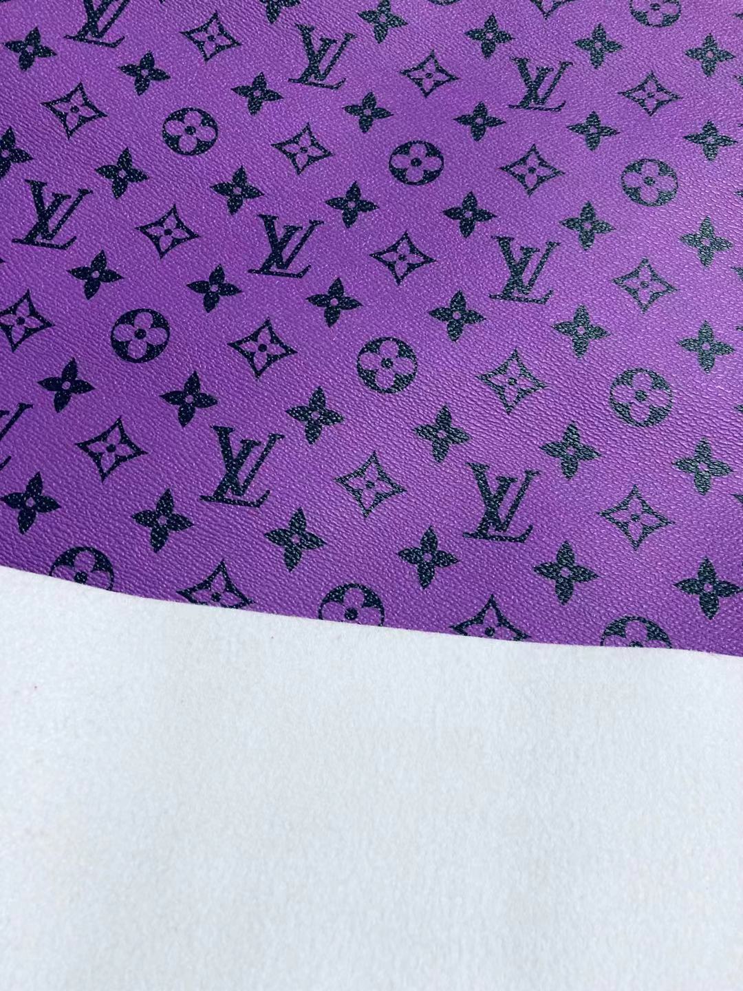 Louis Vuitton Fabric By The Yard PURPLE, LV Fabric For Sale