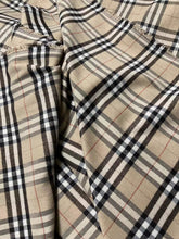 Load image into Gallery viewer, High Quality Burberry Check Cotton Brushed Cozy Fabric for Shirt