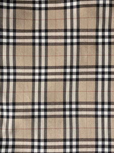 High Quality Burberry Check Cotton Brushed Cozy Fabric for Shirt
