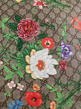 Load image into Gallery viewer, Flowers Forrest Gucci Classic Designer Leather Fabric for Custom Sneakers