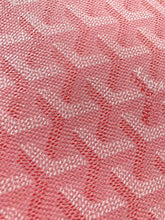 Load image into Gallery viewer, Original Quality Pink Goyard Canvas Fabric for Custom Sneakers Car Interior