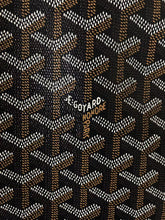 Load image into Gallery viewer, Premium Original Classic Black Brown Goyard Fabric for Bag Furniture Custom