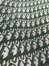 Load image into Gallery viewer, Olive Green Dior Jacquard Fabric for Custom