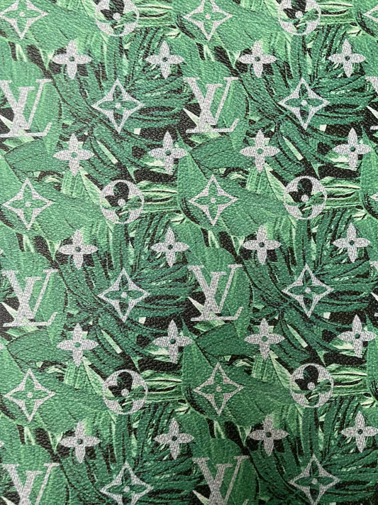 Neuer Trend: Green Forest Camo LV für handgefertigte Sneakers