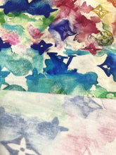 Load image into Gallery viewer, Cotton Stretchy Watercolor LV Fabric for Shirt Summer