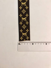Load image into Gallery viewer, Yellow LV Elastic Band Strap Wrap
