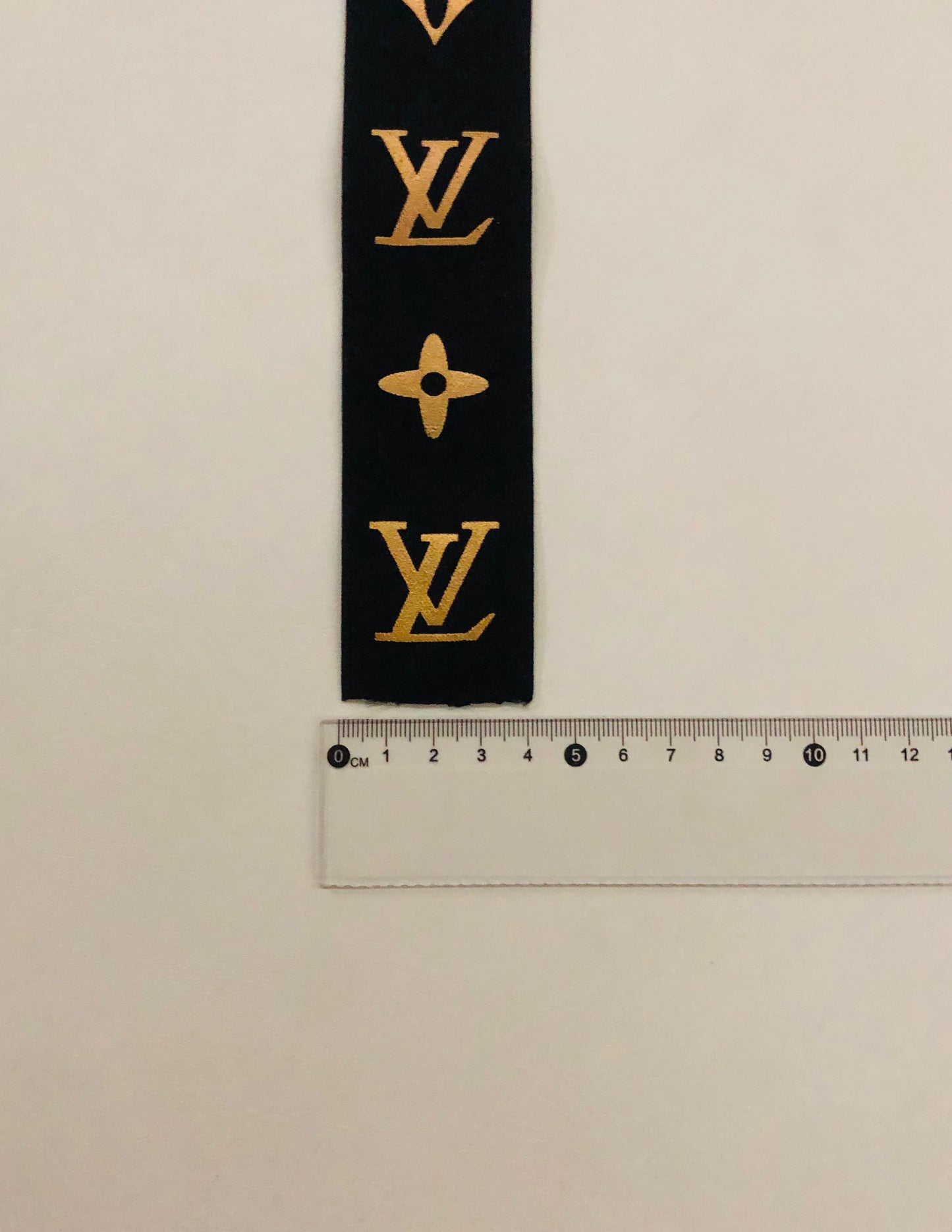 Golden Bronzing LV Elastic Band Straps