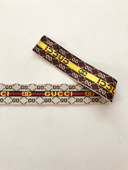 Classic GG Gucci Elastic Band Straps