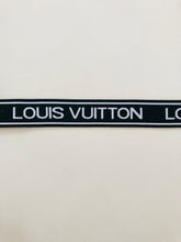 Load image into Gallery viewer, Black White LV Letter Elastic Band Straps