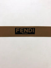 Load image into Gallery viewer, Fendi Roma Tan Elastic Straps