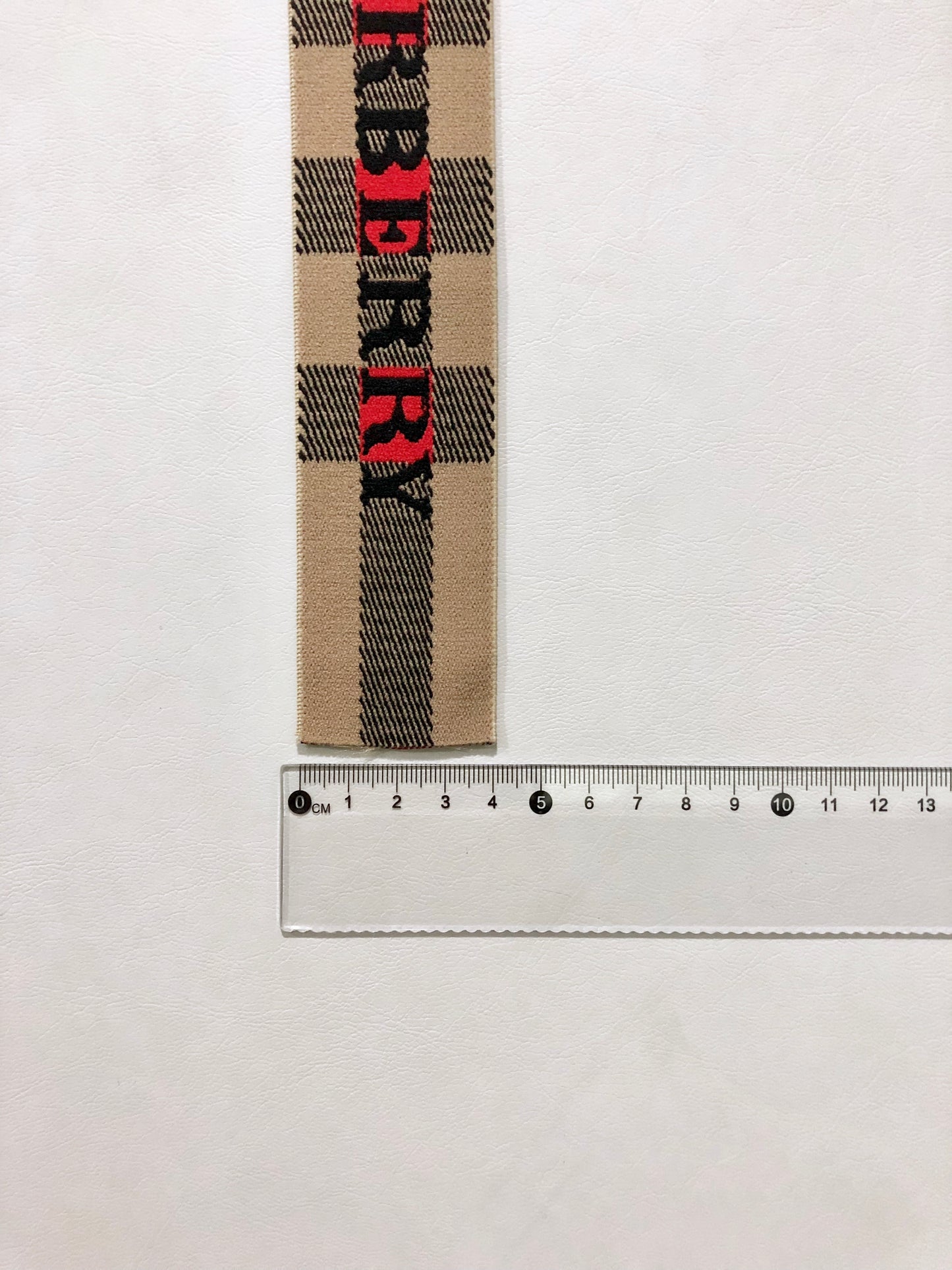 Burberry Check Elastic Band Straps