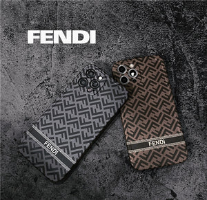 FENDI Soft Silicone iPhone Cases.
