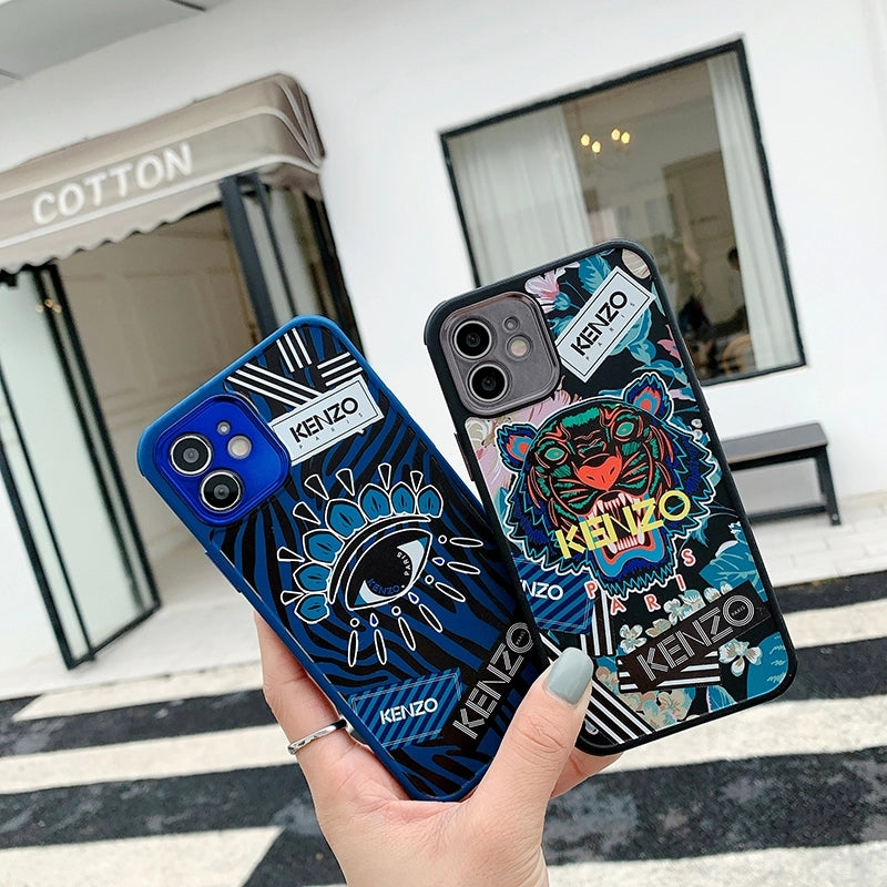 Coques iPhone en silicone KENZO Fashion.