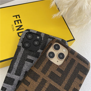FENDI Fabric Knitting iPhone Case.