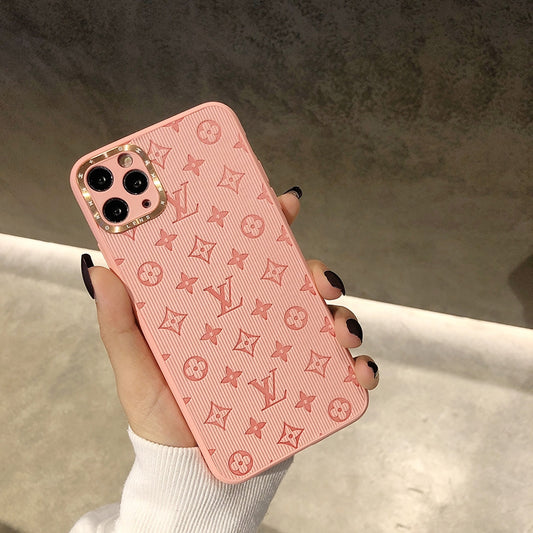 LV Leather Candy Colors Fantasic iPhone Cases