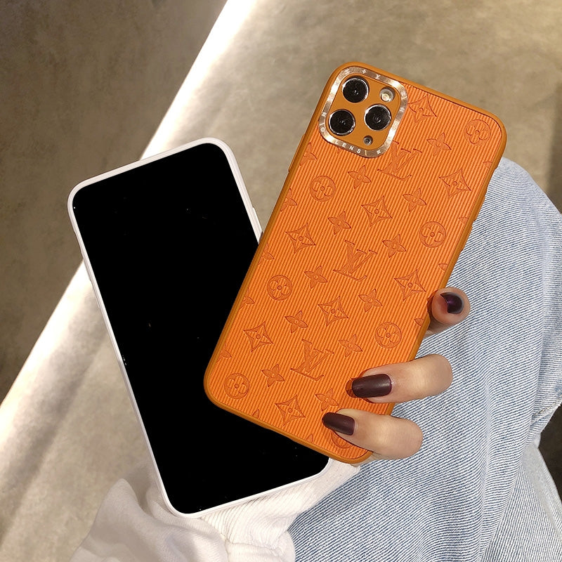 LV Leather Candy Colors Fantasic iPhone Cases