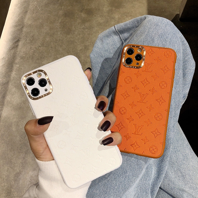 LV Leather Candy Colors Fantasic iPhone Cases