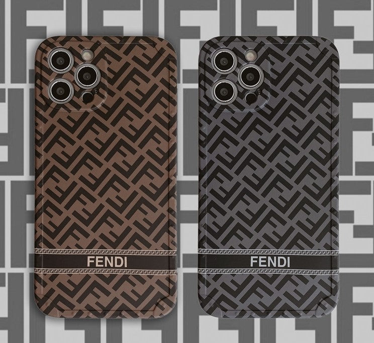 FENDI Soft Silicone iPhone Cases.